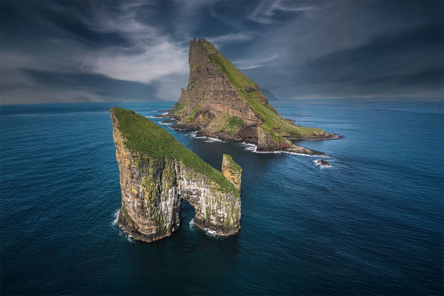 faroe, faroe islands, фарерские острова, drangarnir, аэрофотосъемка, фареры, атлантический океан, дрон, Yuriy Shevchenko
