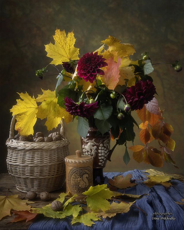 Яркая осень фото превью