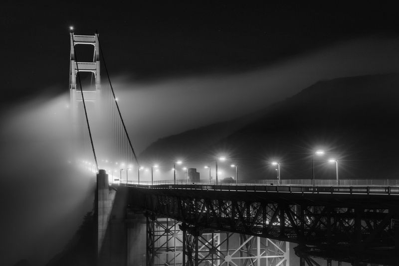 mikereyfman, worldphototravels, godengatebridge, sanfrancisco Fog and Steel фото превью