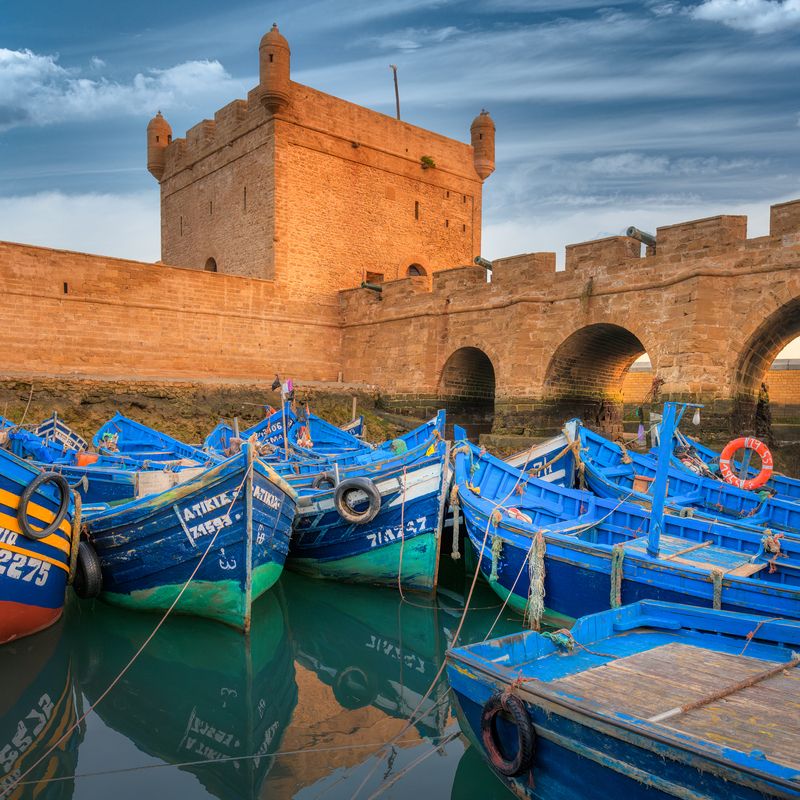 марокко, синие лодки, порт, maroc, marocco, street, city, blue, blue city, cat, etnic, africa, крепость  фото превью