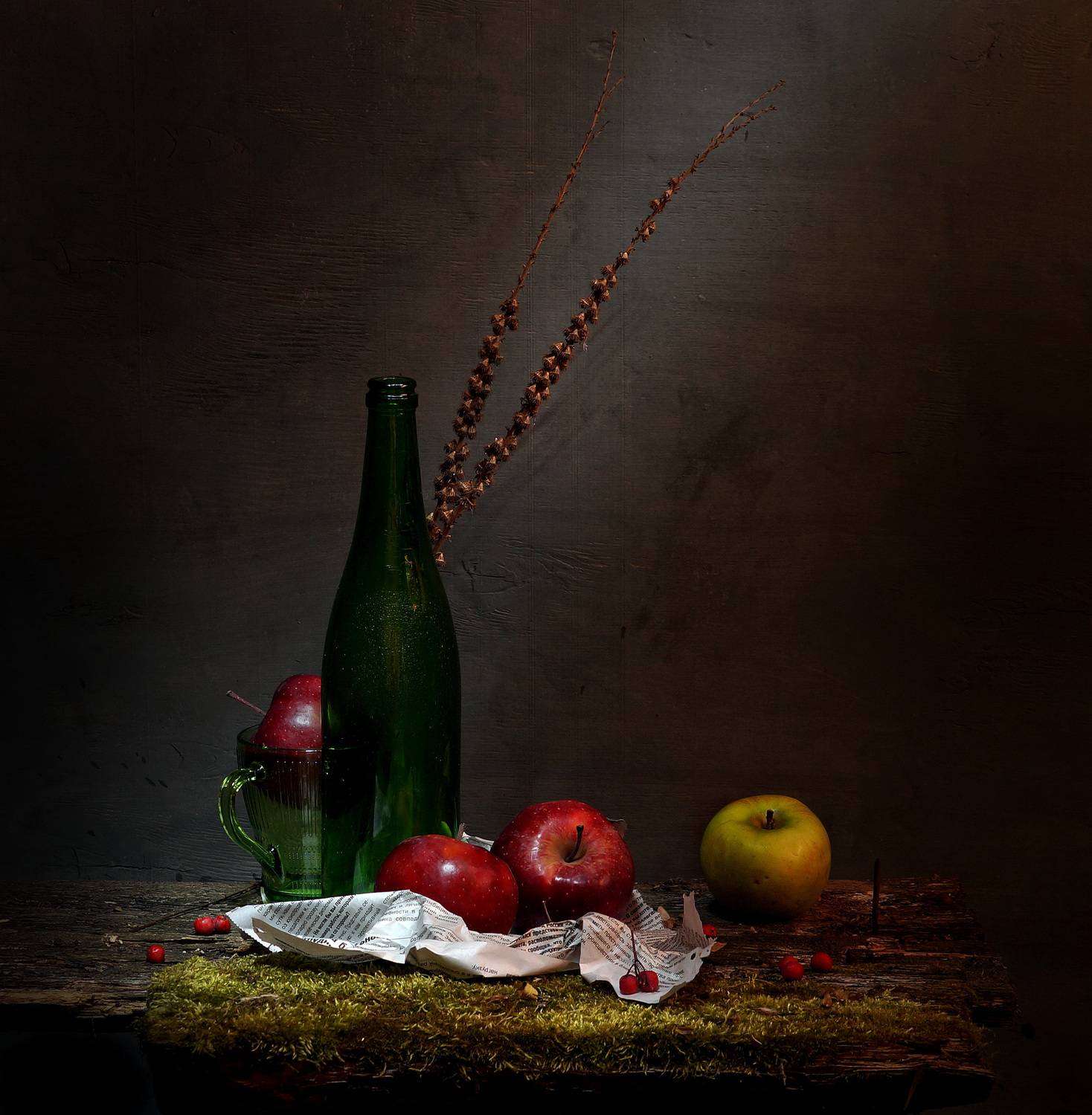 яблоки натюрморт, Чумаков Александр