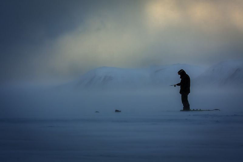 рыбак, зима, погода, командоры В любую погоду фото превью