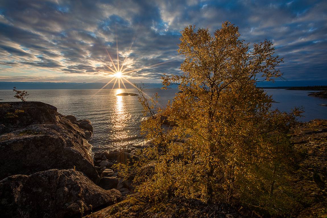 карелия, ладожское озеро, ладожские шхеры, осень., Сергей Захаров.