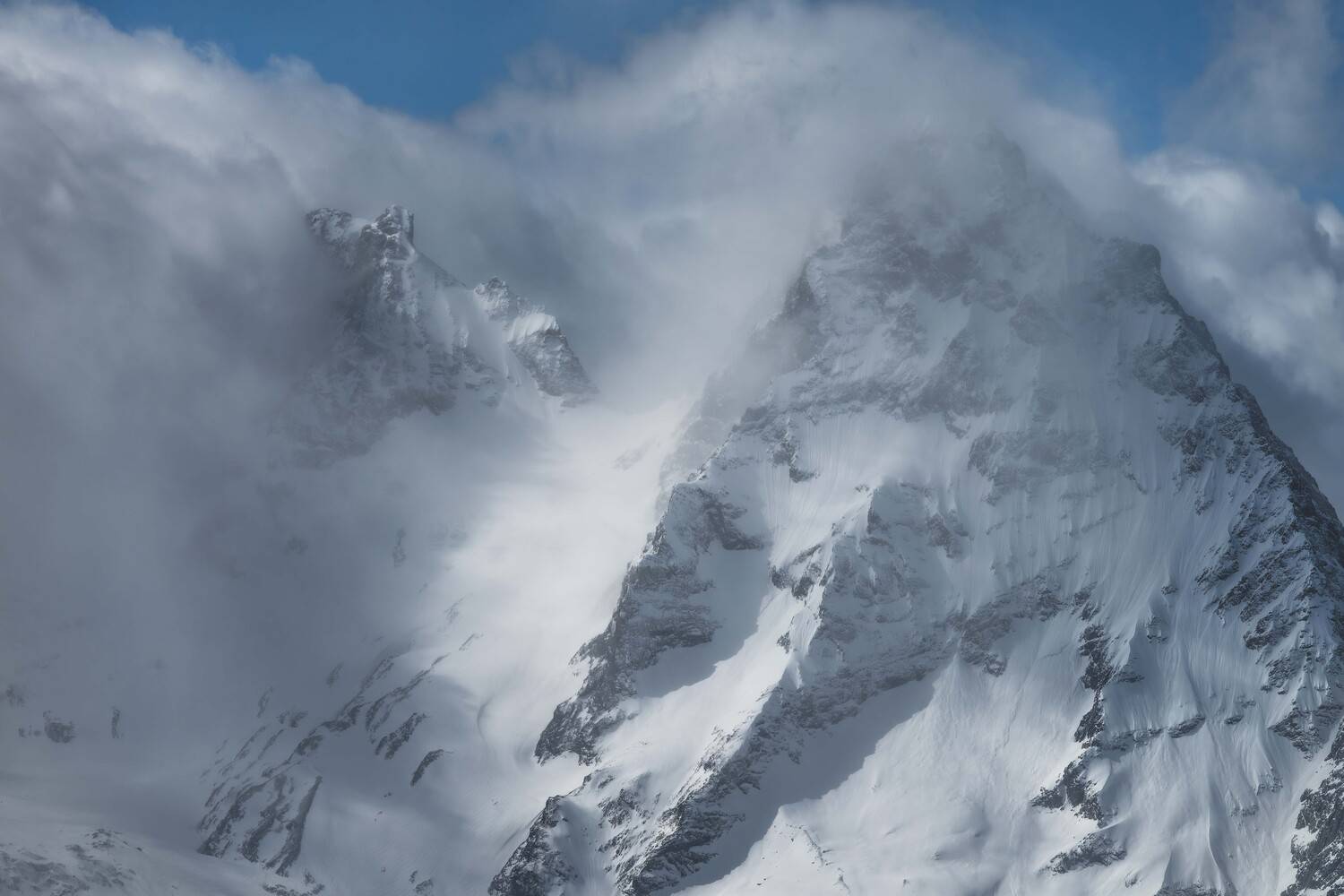 dombay, caucasus, rock, landscape, peak, nature, mountains, glacier, hiking,, Бугримов Егор