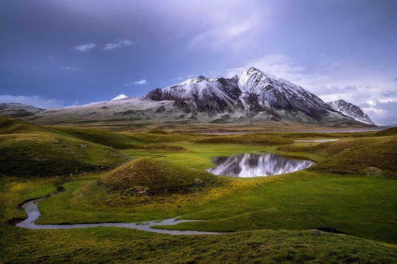 Вечер в долине Сары-Жаза фото превью