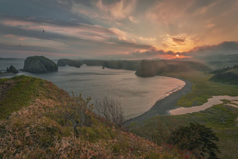Вечерний бриз над Шикотаном фото превью