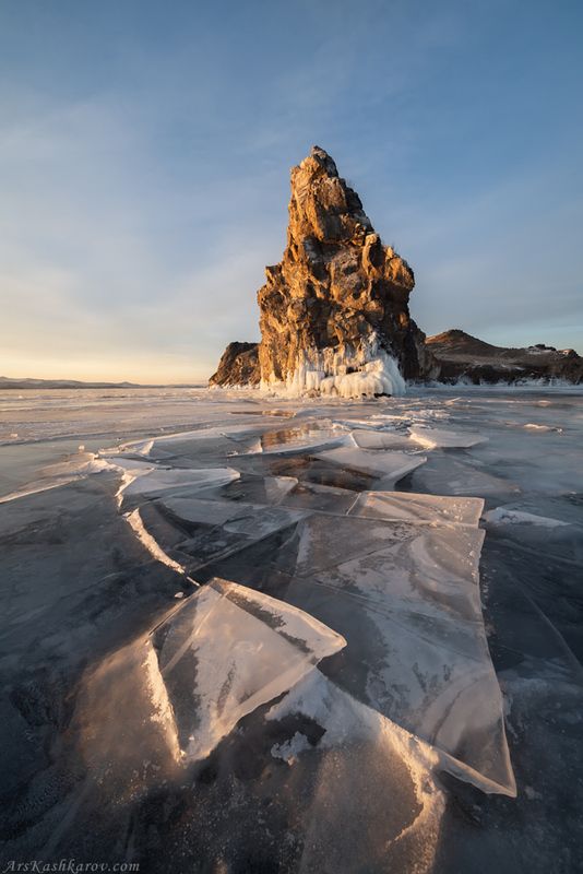 зимний байкал, байкальский лед, ольхон, малое море, чистый лёд, ольхонские ворота, огой, хобой, иркутск Лёд и камень фото превью