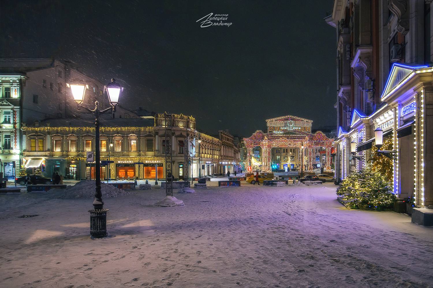 москва, новый год., Липецких Владимир