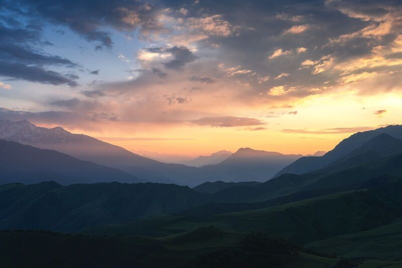 ингушетия, природа, кавказ, горы  фото превью