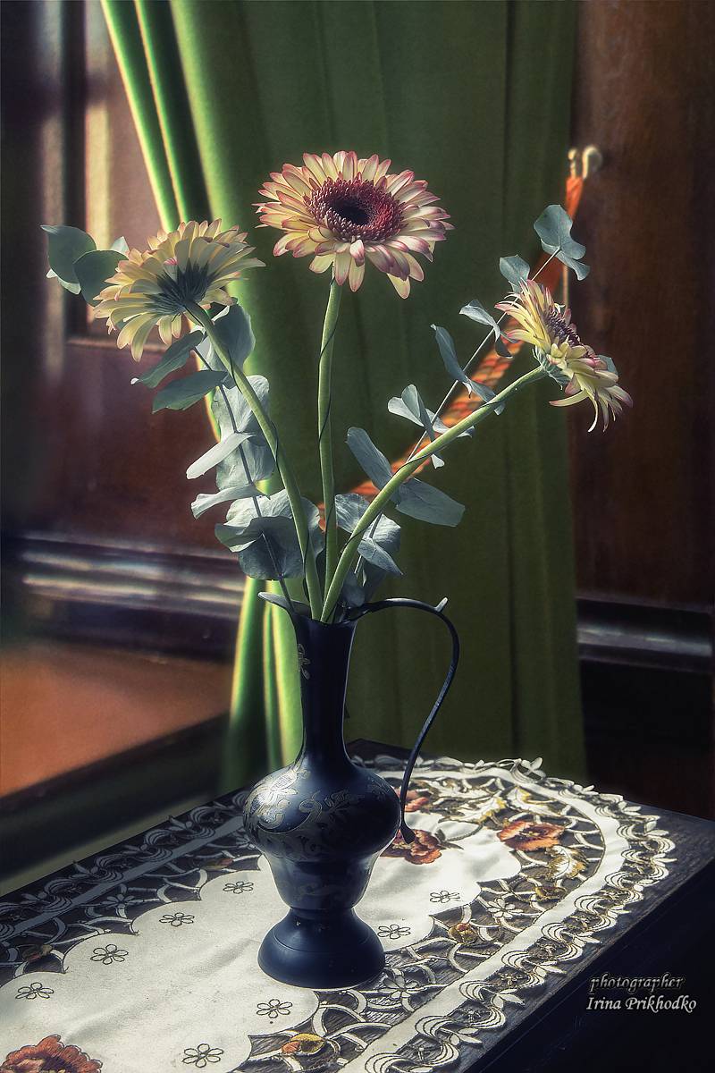 натюрморт, цветы, букеты, интерьер, Приходько Ирина