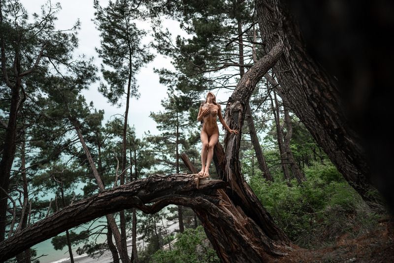 Woman and nature Woman and nature фото превью