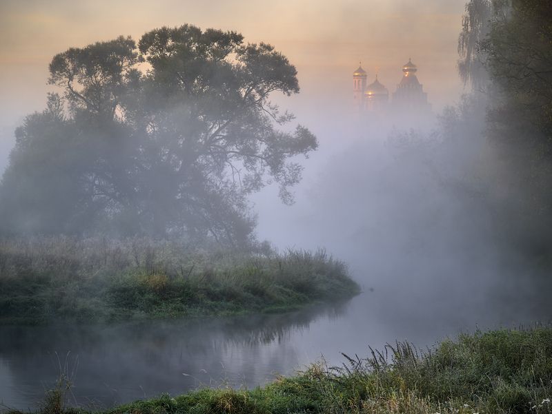 новый иерусалим, осень, река истра Начинается день... фото превью