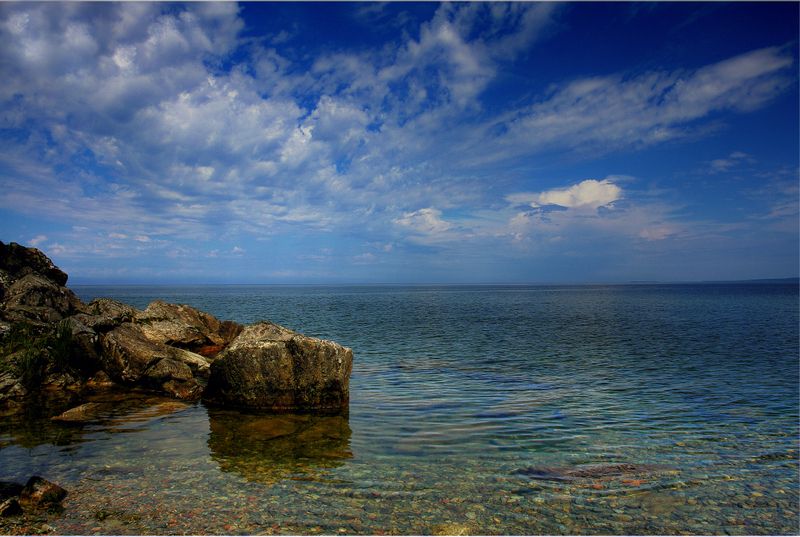 байкал. Берег...просто берег. фото превью