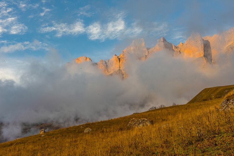 Гора Метеген, Кабардино-Балкария.3 152 м. фото превью