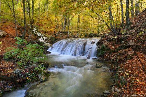 Осень в Хапхальском ущелье