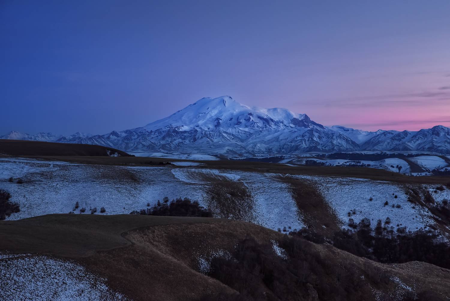 кавказ, горы, карачаево-черкесия, кчр, гумбаши, гум-баши, эльбрус, закат в горах, горы на закате, синий час, Zakharov Armen