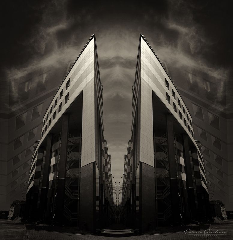 градографика, город, архитектура, ч/б, vensk Градографика 5 фото превью