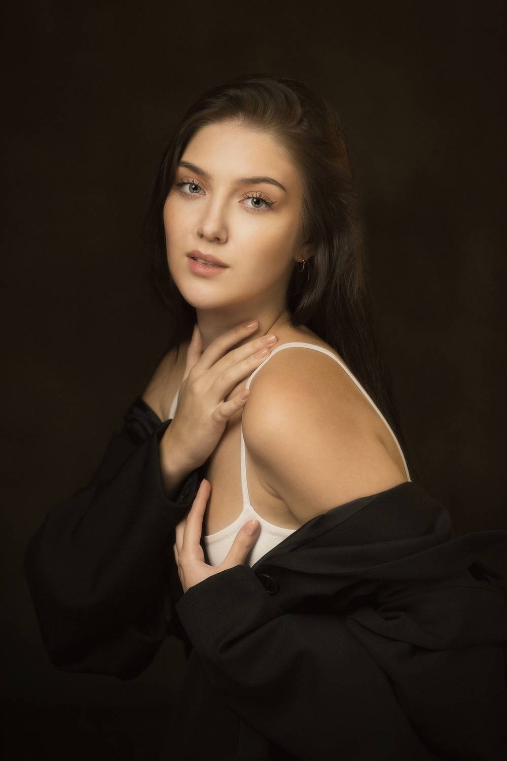 портрет, девушка, Алексей Назаров