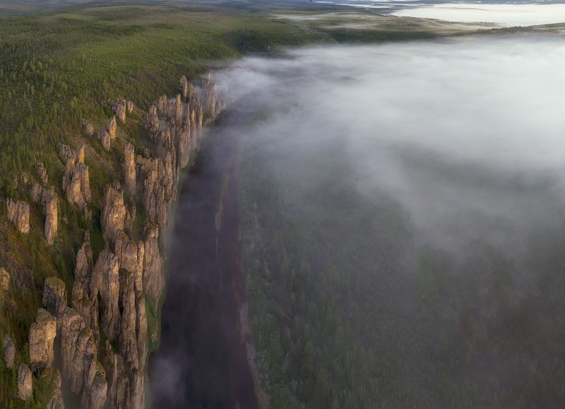 Красивая река фото превью