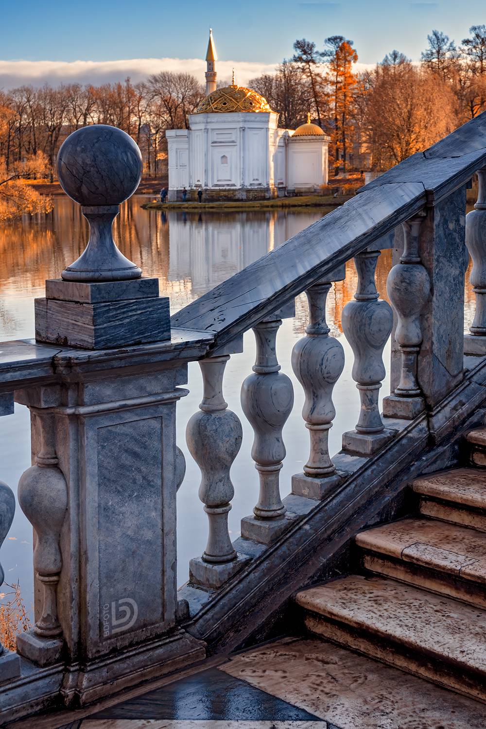 мост, баня, пушкин, осень, Дмитрий Бакулин