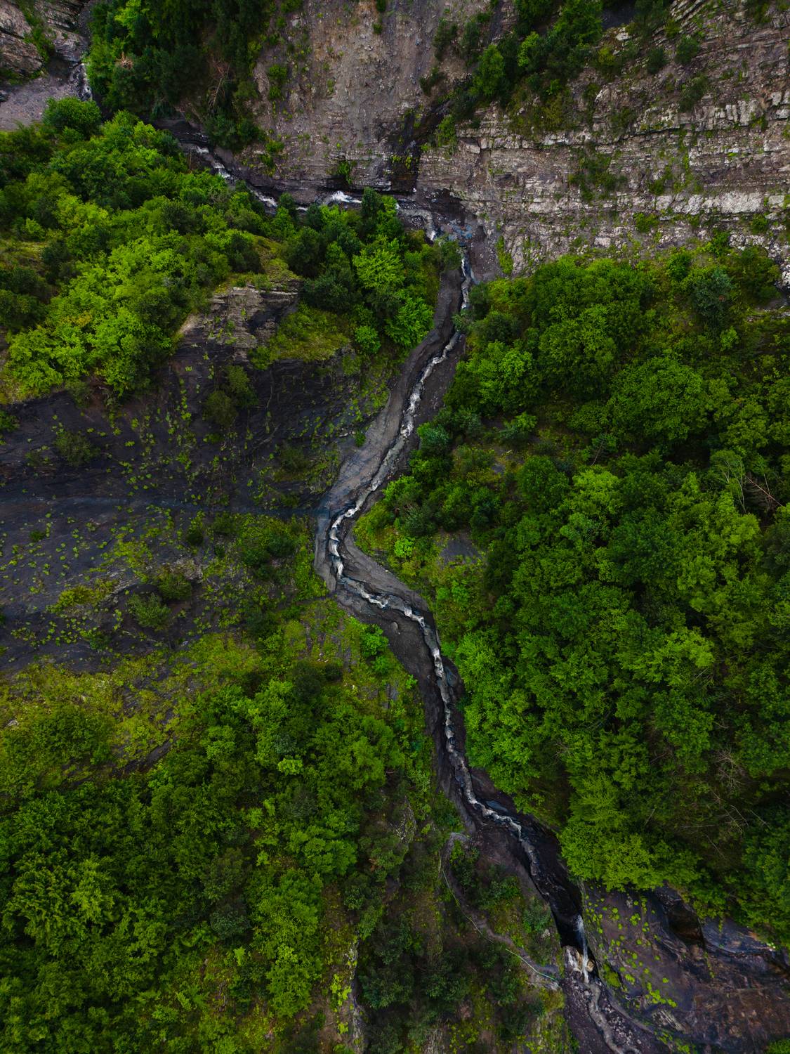 горы, Дагестан, Южный Дагестан, пейзаж, рассвет, водопад, аэрофото, Влад Рябинин