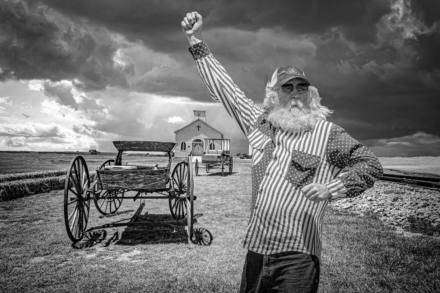 портрет мужчины, сша, ржавый пояс, Ходос Илья