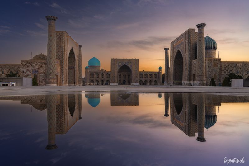 Площадь Регистан. Самарканд фото превью