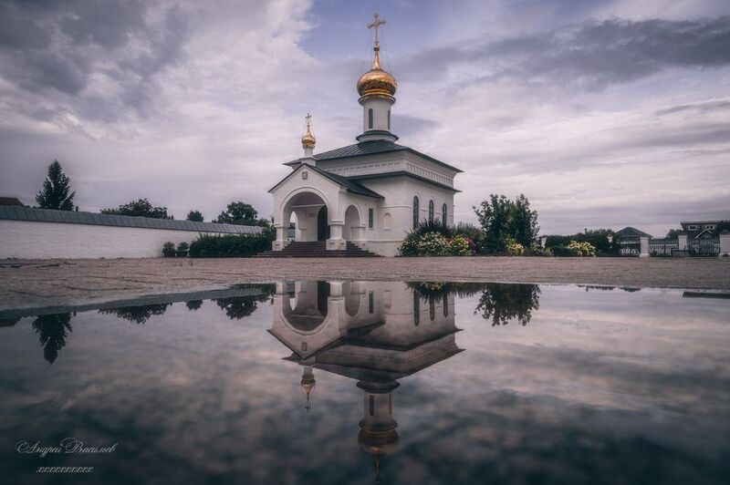 архитектура, храмы, соборы, городской пейзаж, монастыри Часовня Свято-Знаменского Абалакского мужского монастыря, Тобольск фото превью