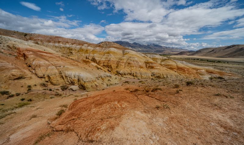 Россия, Горный Алтай, Кош-Агачский район,  Цветные горы Кызыл-Чина, Алтайский Марс Алтайский Марс фото превью