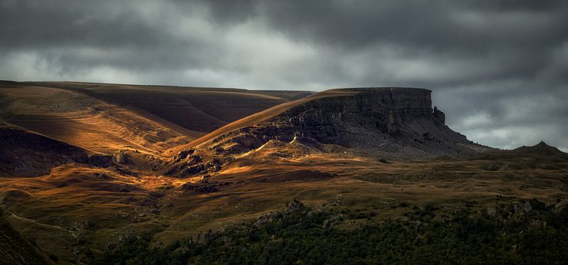 горы, свет, цвет Большой Бермамыт фото превью