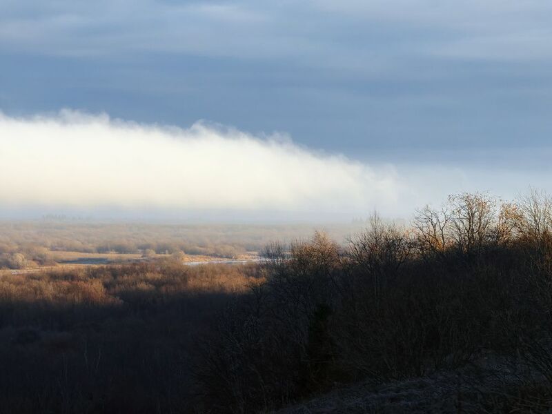 рассвет, пейзаж, осень Утренний луч фото превью