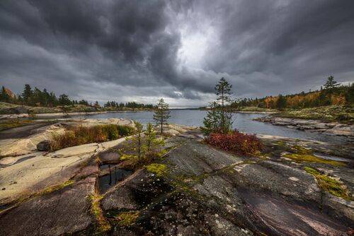 Хмурая Ладога...