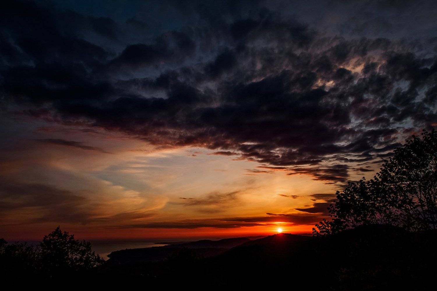 море абхазия горы небо пейзаж закат путешествия отдых , Анастасия Суховий