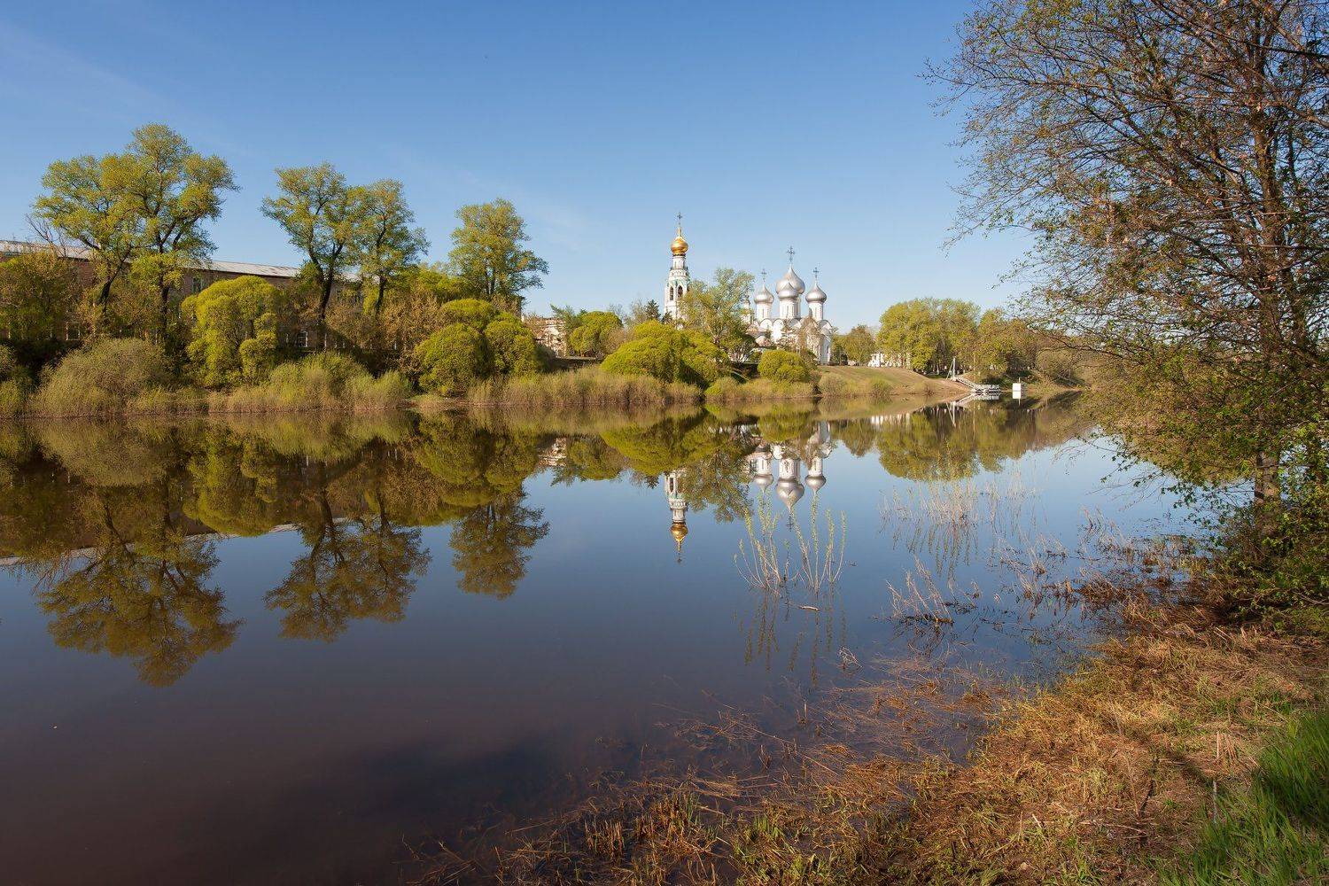Вологда, город, реп, вода, отражение, , Анатолий Тимофеев