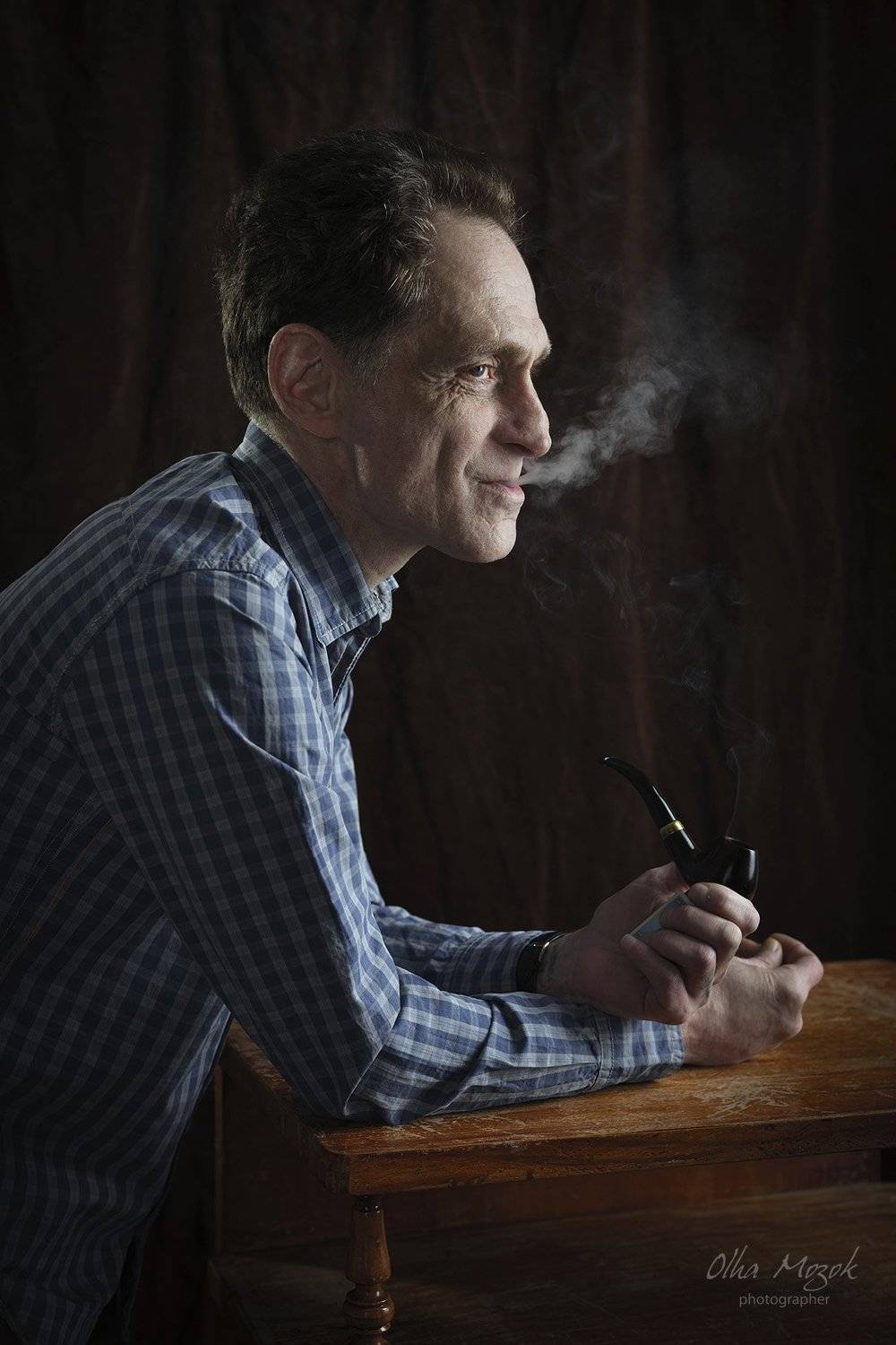 Мужской портрет, Мужчина, Портрет, Студия, Olga  Mozok