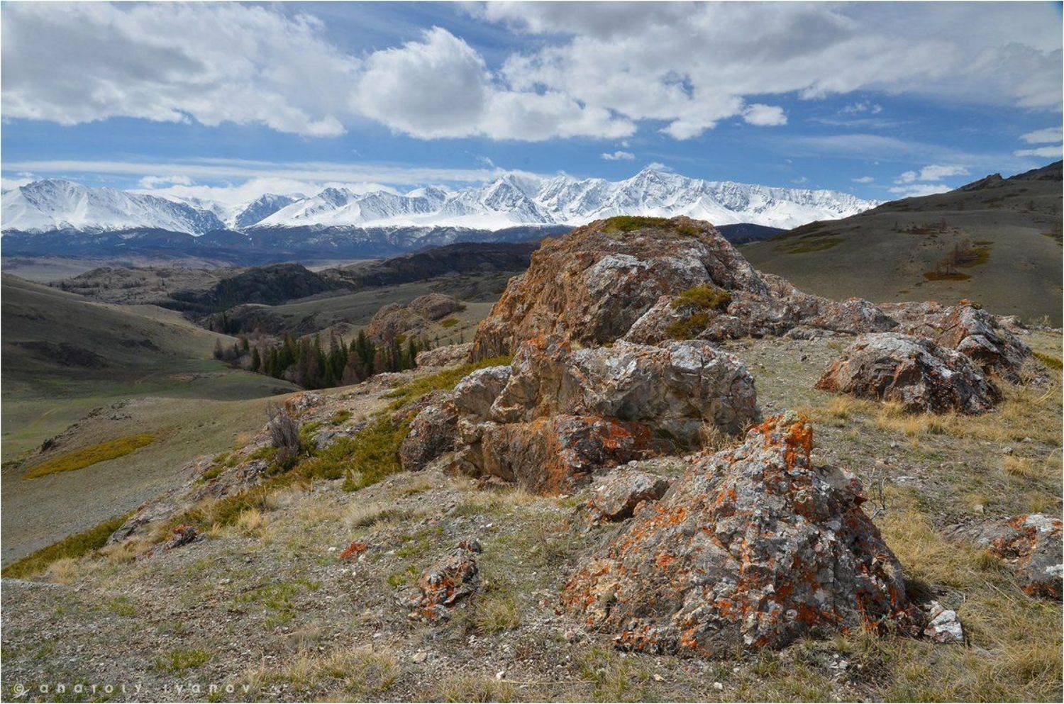 Горный алтай, Курайская степь, Северо-чуйский хребет, Анатолий Иванов