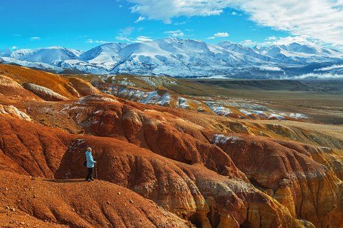 Там, где древнее тропическое море встречается с сибирскими снегами современности