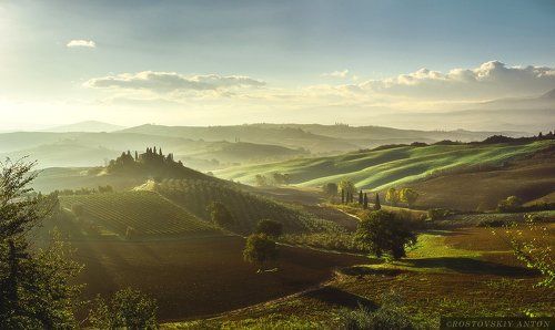 Утро в Тоскане