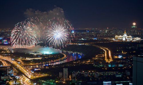 Pro фейерверки 9 мая...