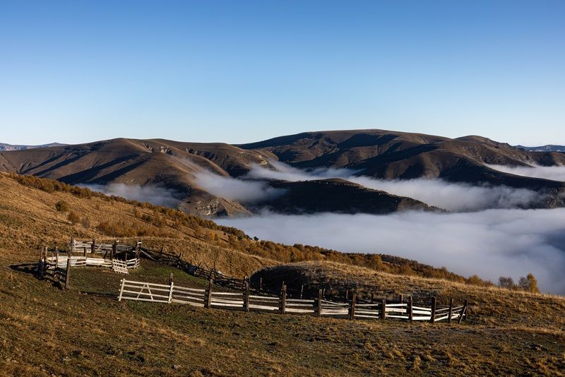 Осень в горах Кавказа фото превью