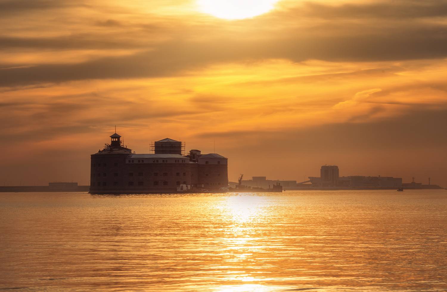 финский залив чумной форт кронштадт,  Мария