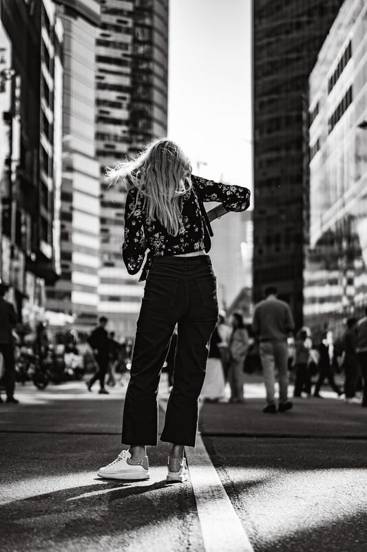 Один солнечный день в осеннем Москва-Сити фото превью