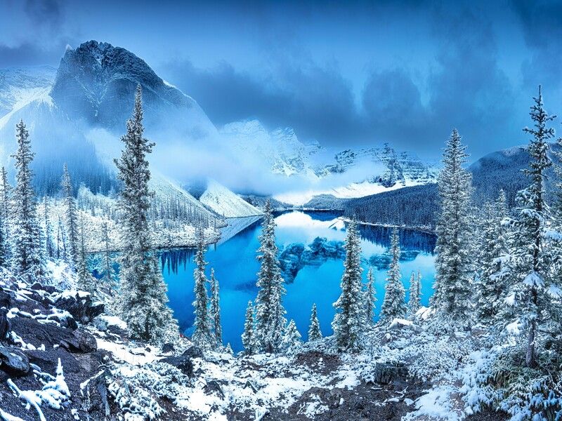 канада Первый снег фото превью