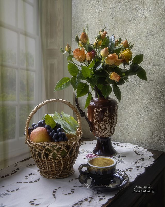 Утренний кофе  фото превью