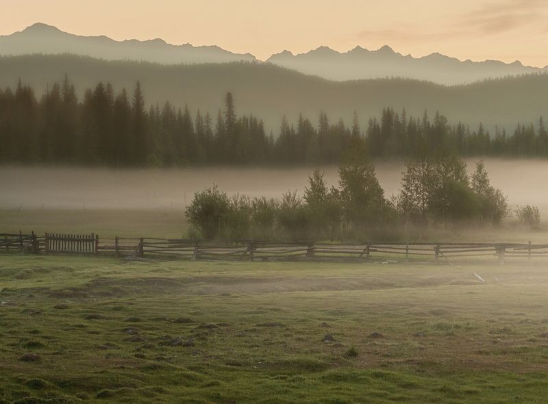 Летним утром в Тунке фото превью