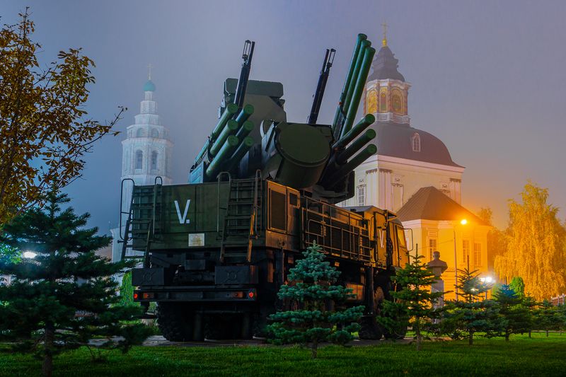 тула, тульский, музей оружия, осень, панцирь Туман над Тулой. фото превью