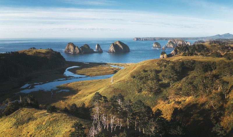 О. Шикотан. Бухта Безымянная фото превью