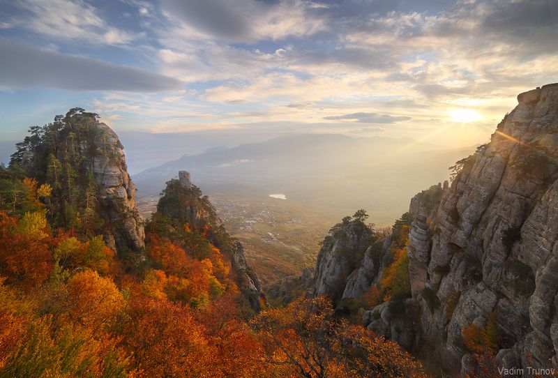крым, демерджи Скалы Демерджи фото превью