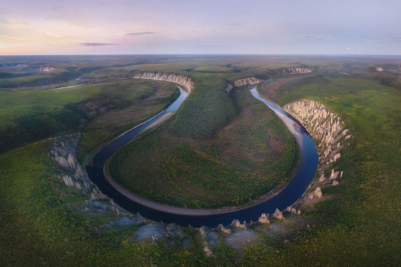 Синяя фото превью