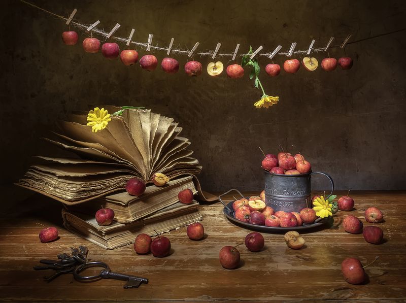 натюрморт, райские яблоки Райские яблочки... фото превью